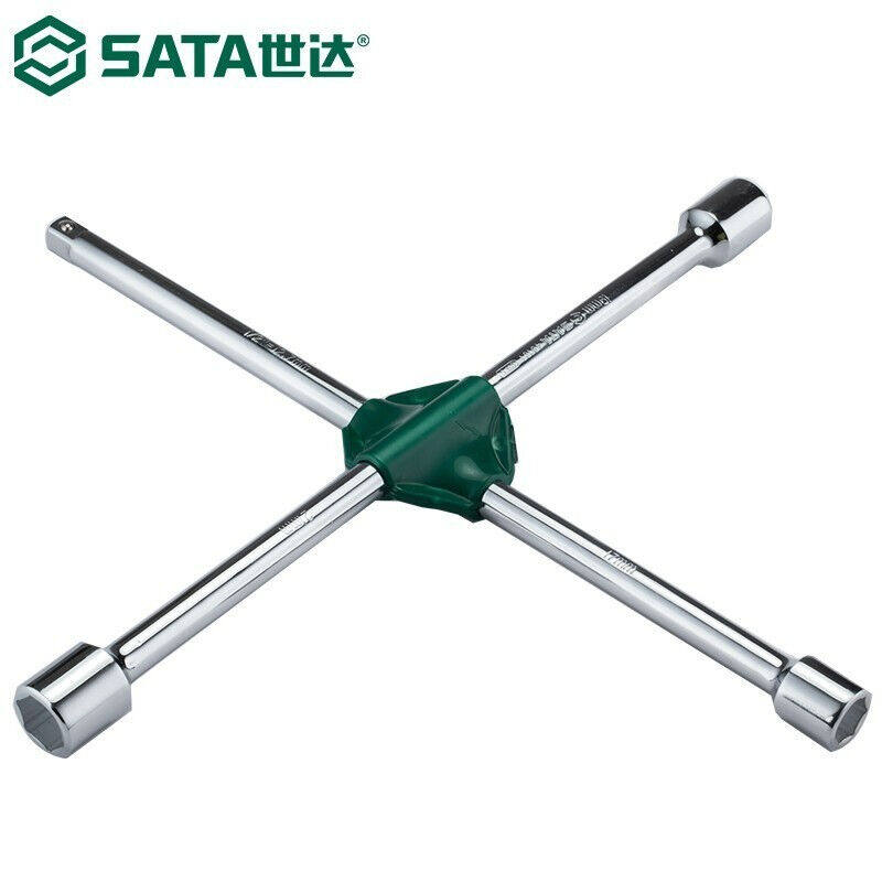 世达（SATA）48101十字轮胎扳手1648101十字轮胎扳手16"