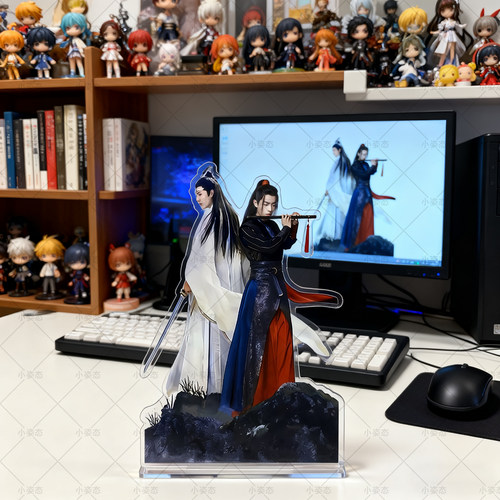 王一博肖战亚克力桌面立牌现货