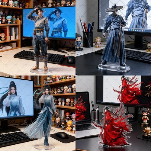 剑来周边陈平安宁姚阿良齐静春亚克力立牌动漫周边桌面动漫立牌 - 封面