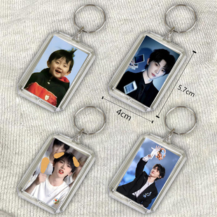 马嘉祺钥匙扣亚克力钥匙扣书包挂件钥匙挂件便携钥匙扣行李箱挂件