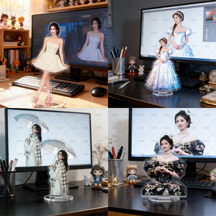 白鹿周边亚克力立牌动漫立牌桌面装饰摆件桌面装饰品应援礼品