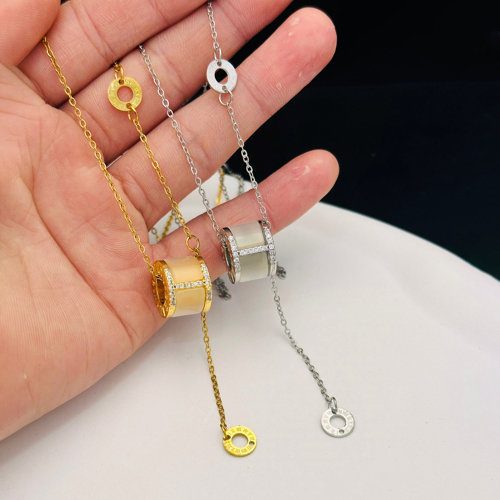 英国chrry koop韩国小蛮腰项链轻奢小众设计感年新款女士气质