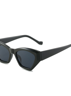 英国chrry koop新款猫眼太阳镜 欧美个性菱角ins眼镜 摩登复古