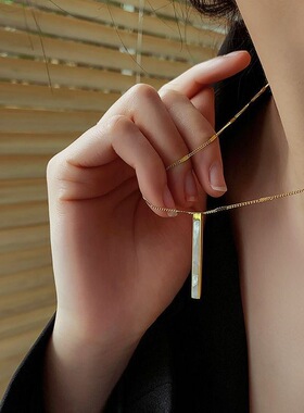 英国chrry koop冷淡风贝壳吊坠项链女款简约时尚ins潮小众设计