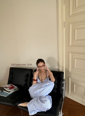 13311辣妹条纹吊带背心睡裤春夏秋低腰裤家居服可外穿套装