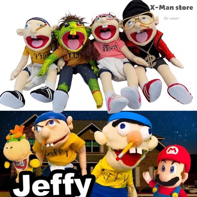 腹语娃娃sml手偶jeffy道具