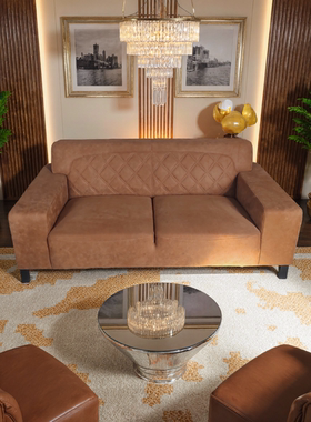 外贸出口打版样品沙发布艺军绿色2.2米长宾利款加厚材质科技布