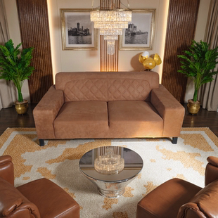 外贸出口打版样品沙发布艺军绿色2.2米长宾利款加厚材质科技布