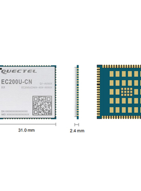 EC200UCNAB-N05-SNNSA CAT1模块展锐平台4G全网通模块