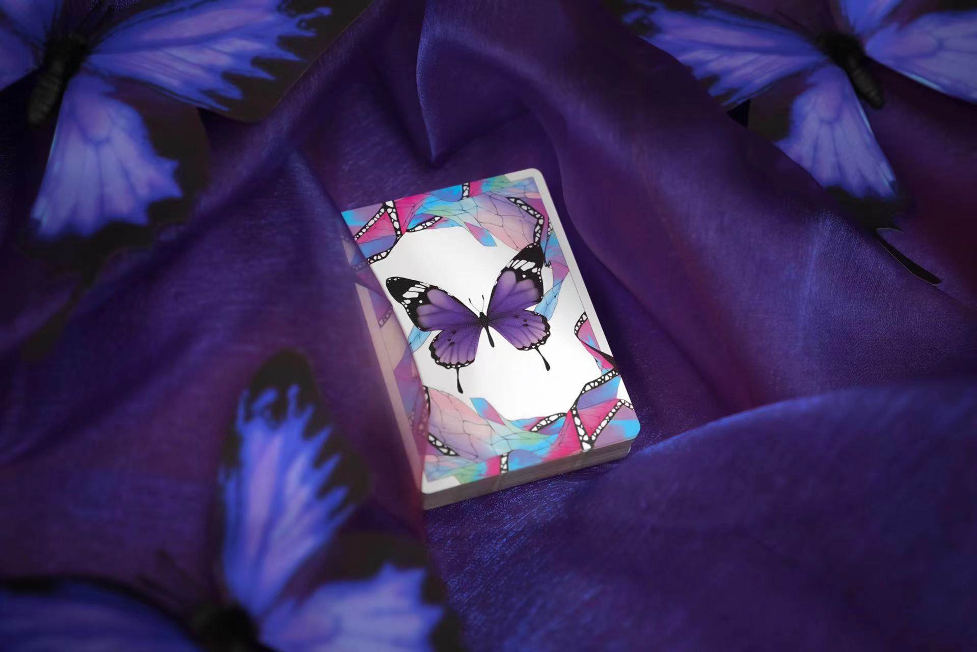 野猪校长simon个人专属浪焱蝶系列精美潮流魔术花切收藏扑克纸牌