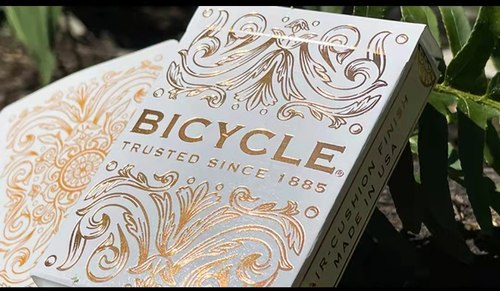 野猪校长美国进口单车bicycle宫廷系列花卉魔术花切收藏扑克纸牌