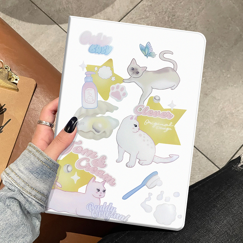 猫咪iPad保护套防摔硅胶软壳