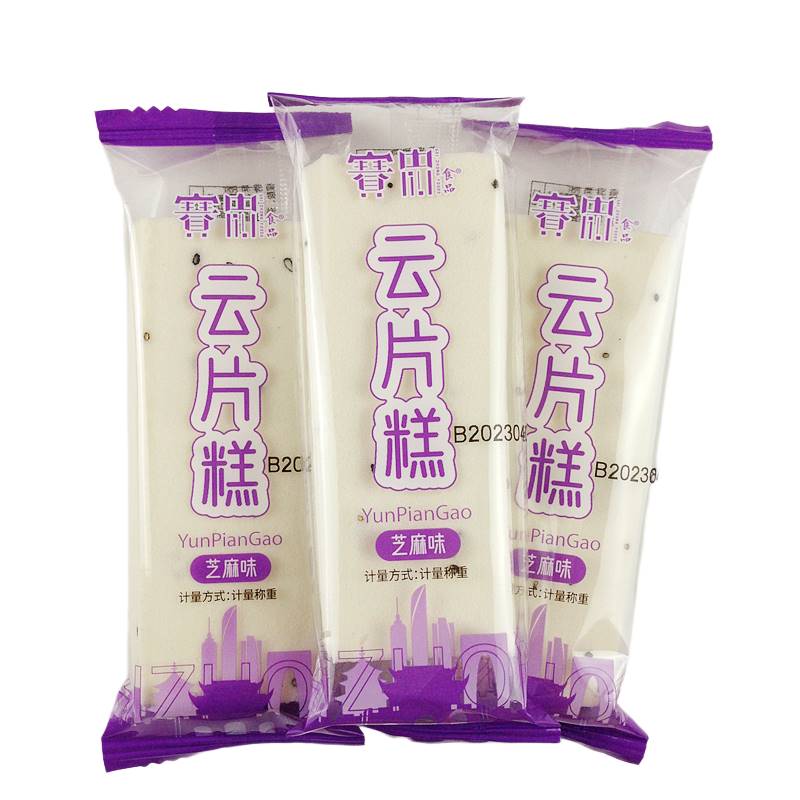 【新货】赛忠云片糕苏州产字号传统糕点老式零食软糯芝麻桂花糕