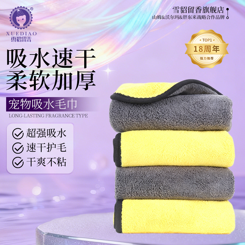 猫咪吸水毛巾泰迪中小型宠物狗