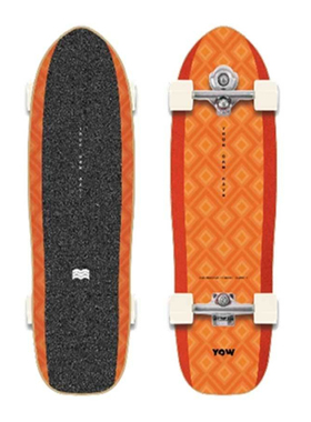 YOW陆地冲浪板新手专业滑板整板Snappers 32.5”