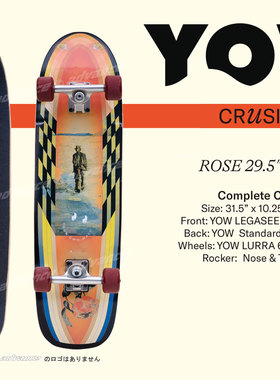YOW 巡洋舰陆地冲浪板 2023 ROSE 29.5″