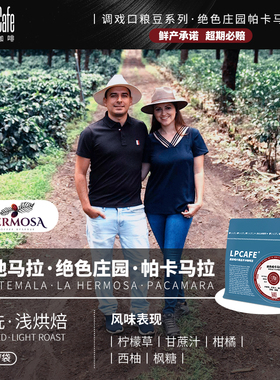 Lpcafe绝色庄园水洗帕卡马拉危地马拉精品咖啡豆口感顺滑浅烘227g