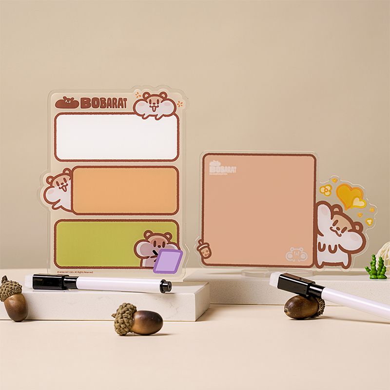 奶茶鼠贴贴款亚克力留言板