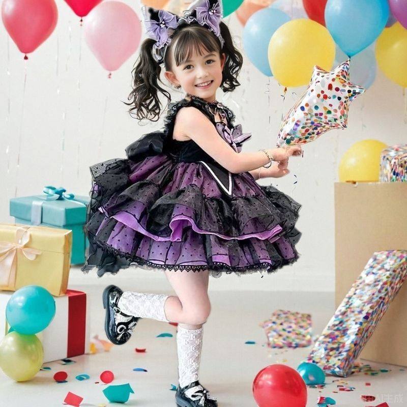 库洛米裙子女童夏季连衣裙儿童吊带洛丽塔公主裙小女孩蓬蓬裙,童装/婴儿装/亲子装,儿童演出服,淘宝优惠券,粉丝福利购,淘宝优惠卷