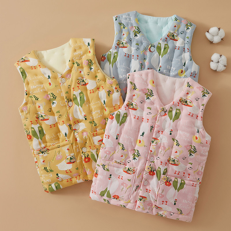棉花纯手工马甲中大童新款秋冬棉坎肩加厚保暖休闲背心内胆棉马夹,童装/婴儿装/亲子装,马甲,淘宝优惠券,粉丝福利购,淘宝优惠卷