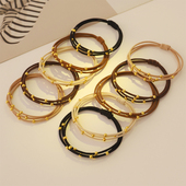 头绳2026年新款 高弹力耐用简约橡皮筋扎头皮套发圈女马尾发绳气质