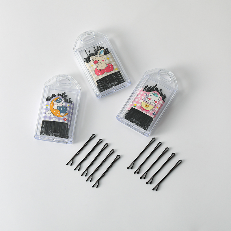 黑色一字夹钢夹刘海夹基础边夹