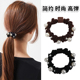 高级感布圈扎马尾头绳女韩系发圈2025新款 皮筋女扎头丸子头绳头饰