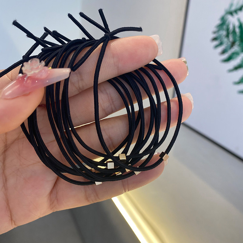 小众发绳ins金属发圈基础百搭扎发皮筋高弹头绳女适合发量少半扎,饰品/流行首饰/时尚饰品新,发饰,淘宝优惠券,粉丝福利购,淘宝优惠卷