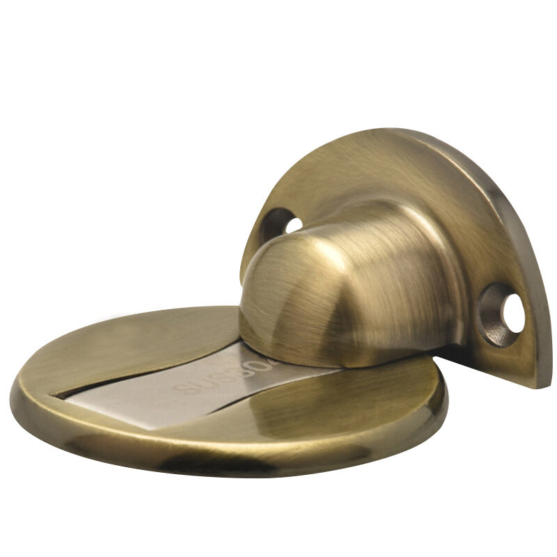 门碰地吸免打孔不锈钢门吸强磁力加厚厨房室内卧室门阻器门挡防撞