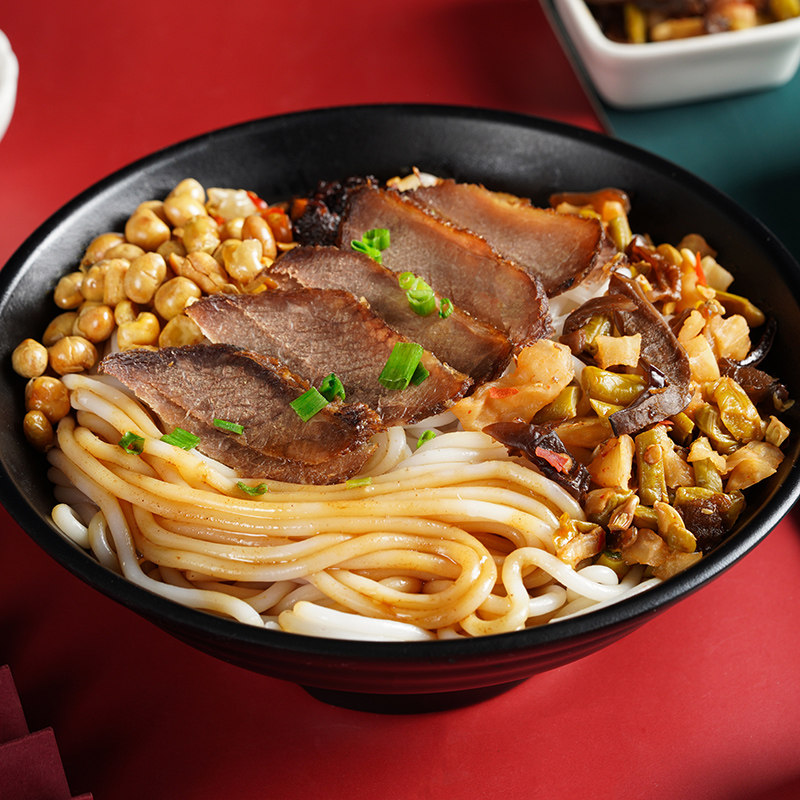 新品康乐人干拌牛肉粉桂林米粉牛肉粉速食方便面米线螺蛳粉礼盒装