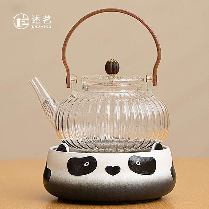 电陶炉煮茶器玻璃茶壶家用耐高温煮茶壶泡茶壶烧水壶茶具配件