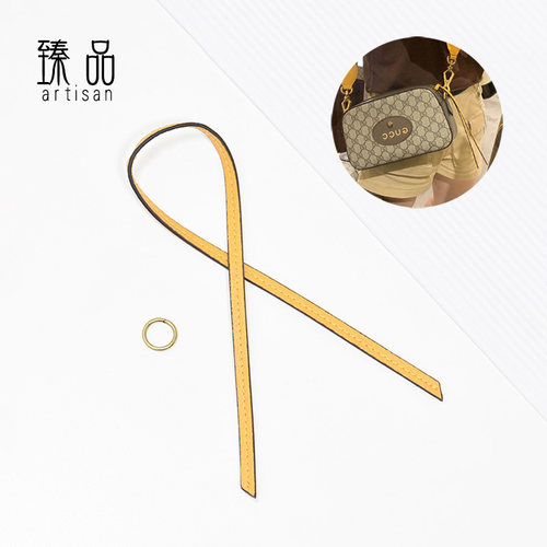臻品虎头相机包拉链皮绳