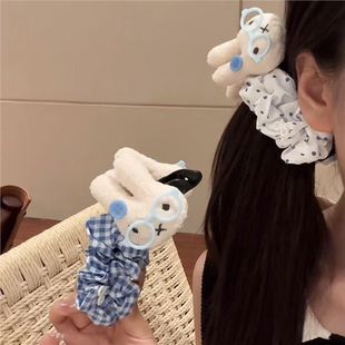 韩系波点大号香蕉夹米菲兔发夹巨显发量后脑勺横夹盘发竖夹百搭女