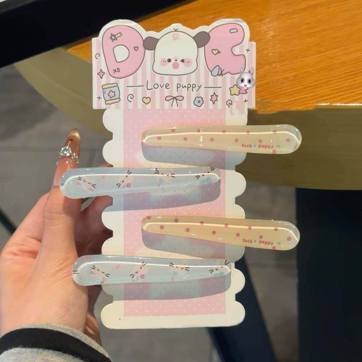 可爱格果冻波点鸭嘴夹甜美ins少女心刘海夹卡通百搭简约网红发卡,饰品/流行首饰/时尚饰品新,发饰,淘宝优惠券,粉丝福利购,淘宝优惠卷