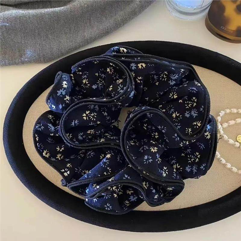 轻奢气质2025新款法式高级碎花头花大肠发饰女发圈丸子头发绳百搭,饰品/流行首饰/时尚饰品新,发饰,淘宝优惠券,粉丝福利购,淘宝优惠卷