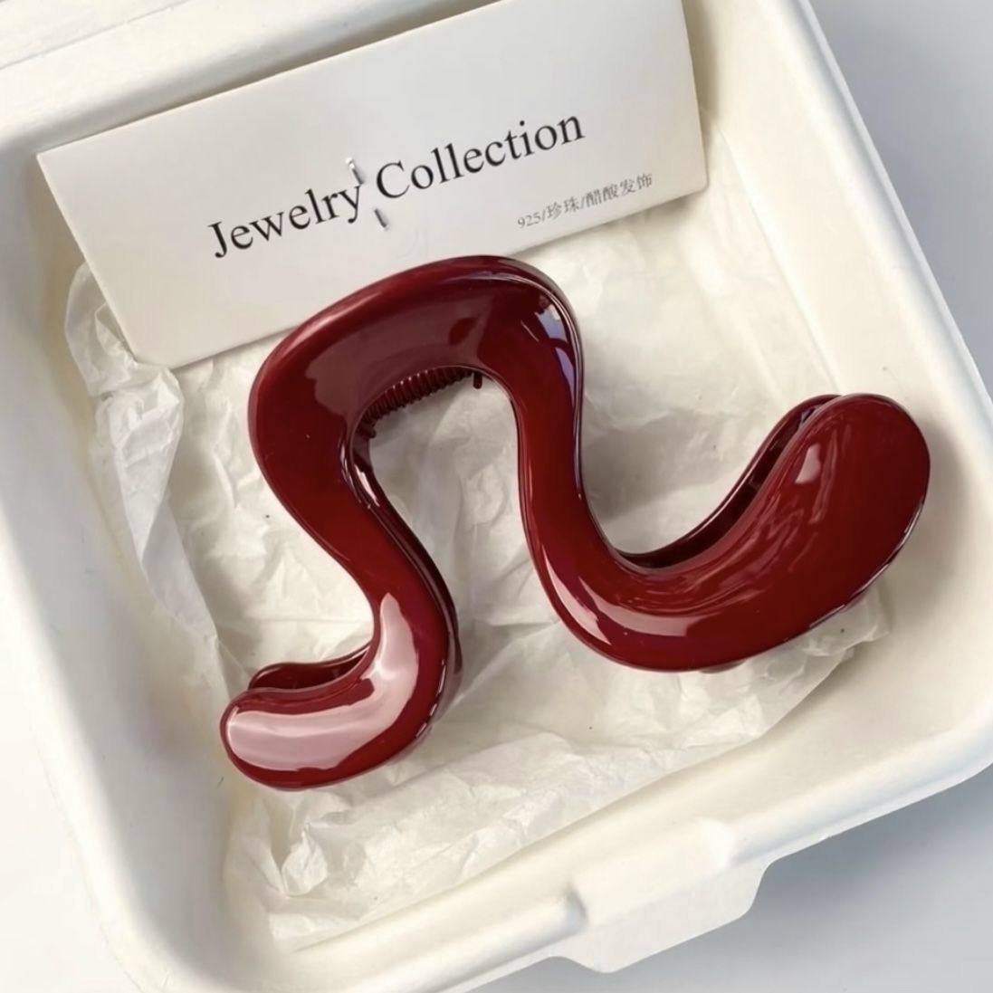 2025年新款新年大几字几何抓夹鲨鱼夹高级感气质后脑勺极简风发饰,饰品/流行首饰/时尚饰品新,发饰,淘宝优惠券,粉丝福利购,淘宝优惠卷