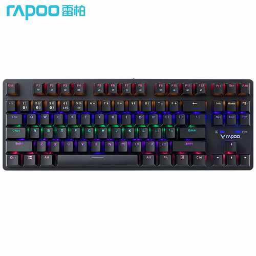 雷柏（Rapoo）V500PRO-87多模版机械键盘无线蓝牙键盘有线键盘无