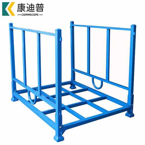 康迪普堆垛架仓库折叠冷库高货架重型巧固架布料插管式可移动钢制