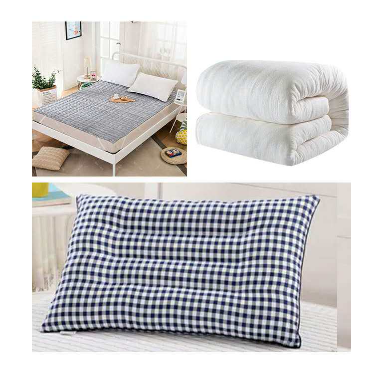 学生宿舍单人床纯棉三件套床单被套床上用品四件套被褥套装六寝室