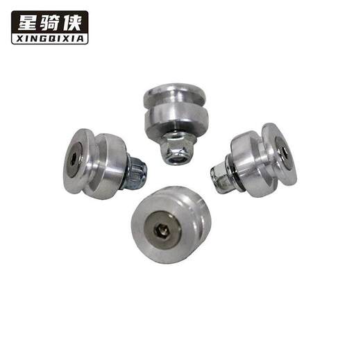 铝合金尾箱安装配件固定神器压条摩托车边箱快拆卡扣垫片子后备箱