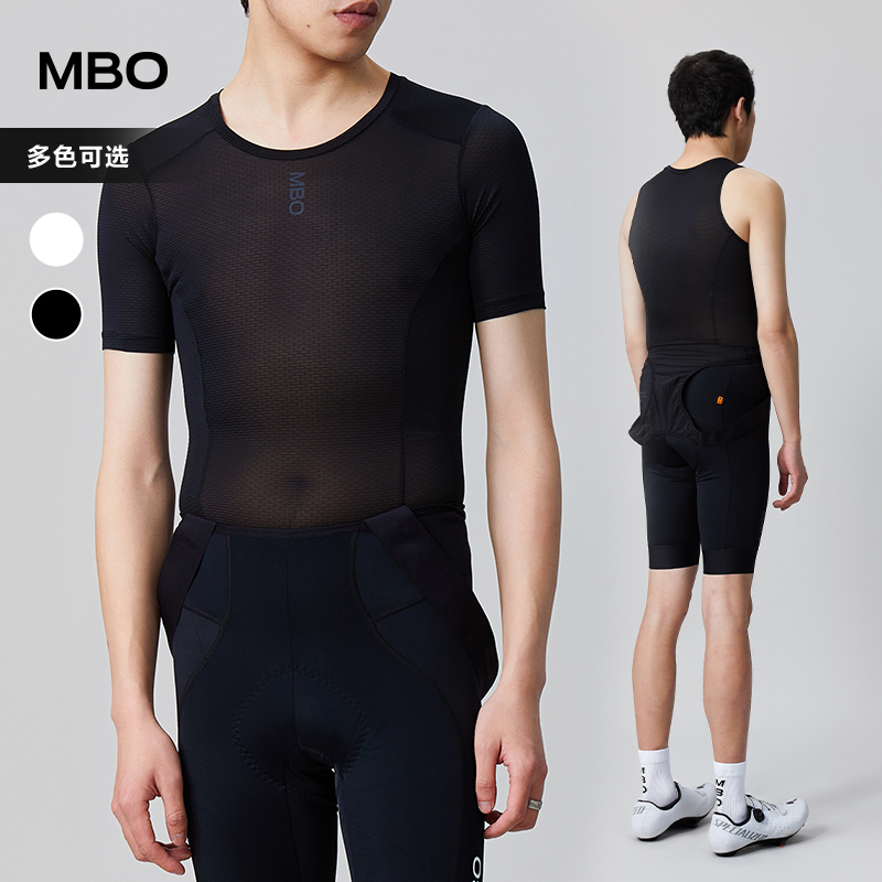 MBO男无袖短袖打底衫B120