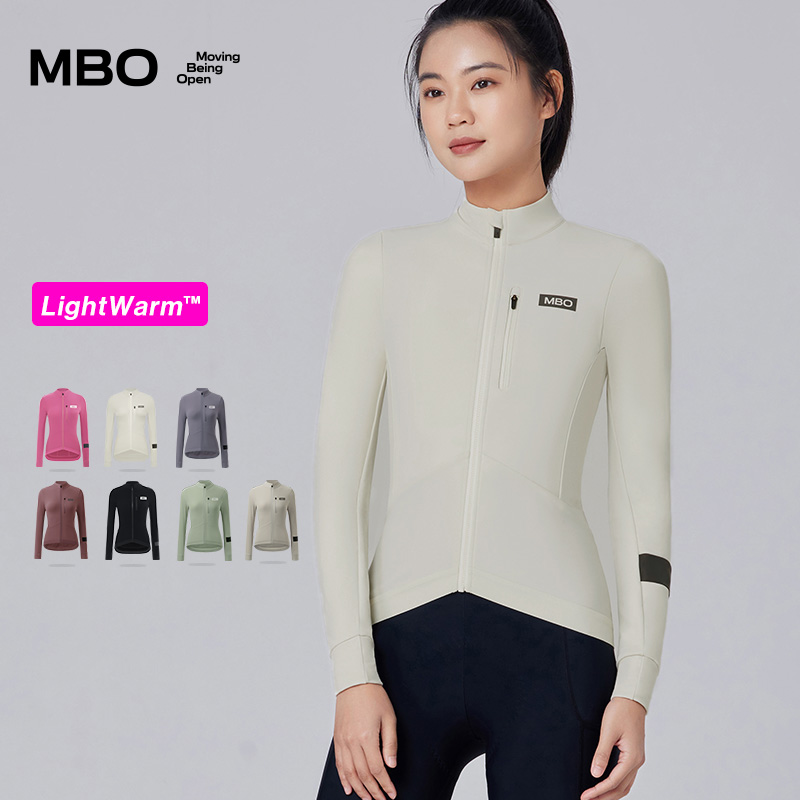 MBO LightWarm™男女秋冬轻暖百搭抓绒骑行服保暖运动上衣C171