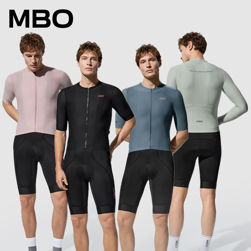 MBO 男士夏季全能百搭长袖短袖骑行服 C100 透气速干 新款
