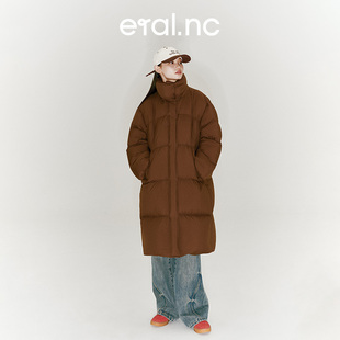 eralnc长款 中长款 羽绒服女爆款 秋冬时尚 加厚外套 独特新款 漫游001
