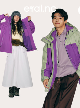 eral nc逃跑001工装通勤H型挺括感羽绒服加厚宽松保暖户外运动