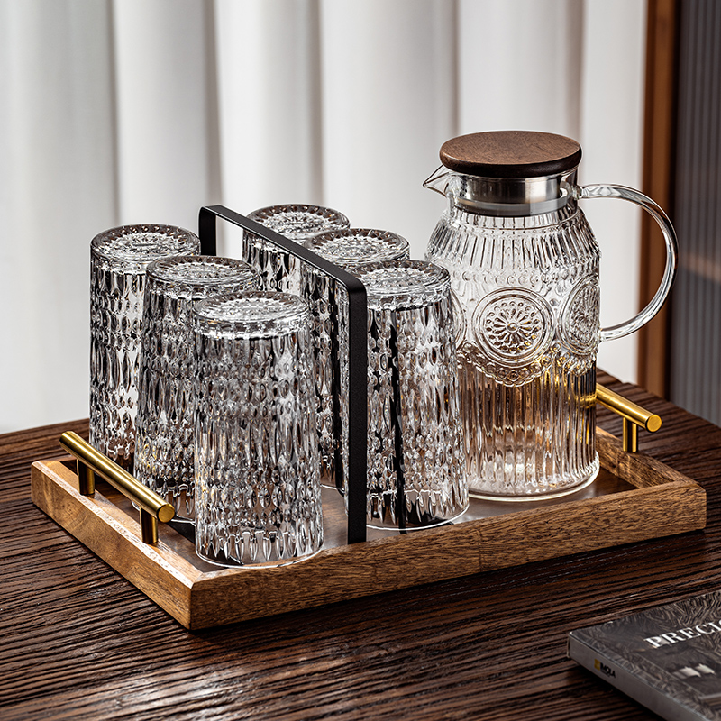 高颜值水具 居家待客备一套很方便