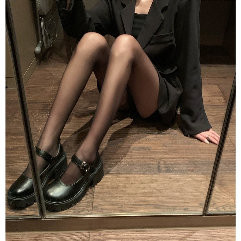 夜店酒吧夏季女黑丝袜JK制服学姐连裤袜性感防勾丝任意剪空姐丝袜