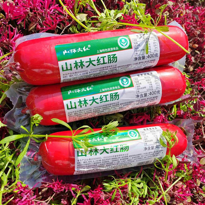 上海大红肠400g正宗熟食卤味拌饭菜