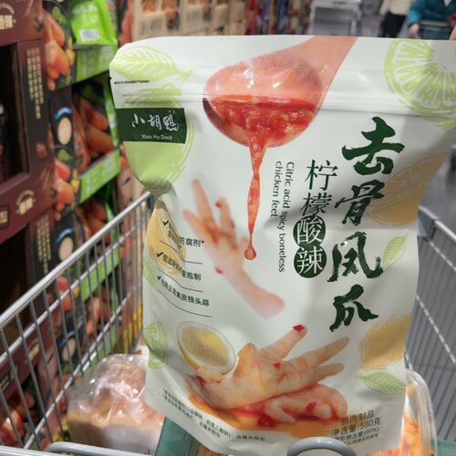 上海Sam’s国内代购 Boneless chicken feet柠檬酸辣去骨凤爪