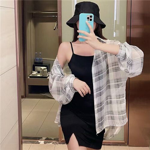 2026夏季新款防晒薄款开衫外套女新款长袖宽松显瘦百搭洋气衬衫